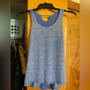 Blue/purple athletic tank